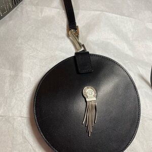 Versace Black Wristlet Clutch